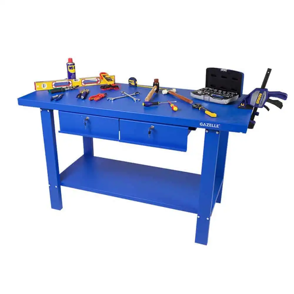 G2603 59 In. Steel Workbench with Drawers - Image 3