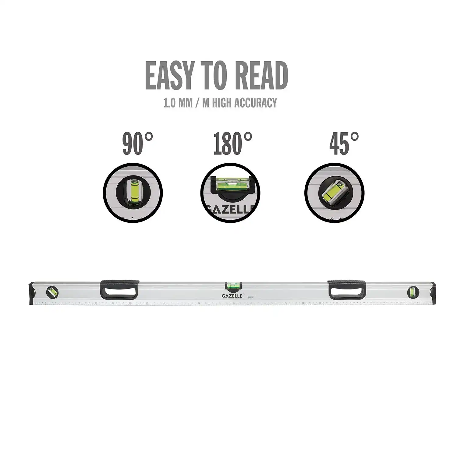G80381 48 In. Aluminium Box Level (120cm) - Image 2