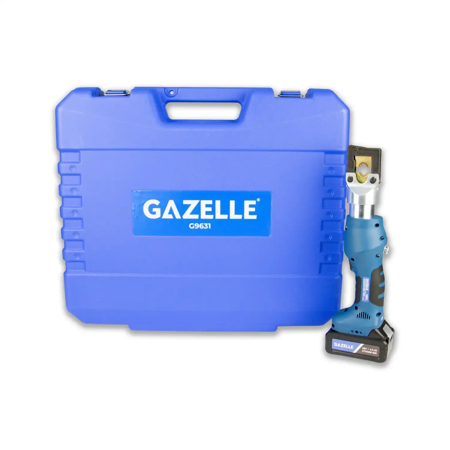 G9631 18V Cordless Mini Crimping Tool, 6-150mm² with Dies - Image 4