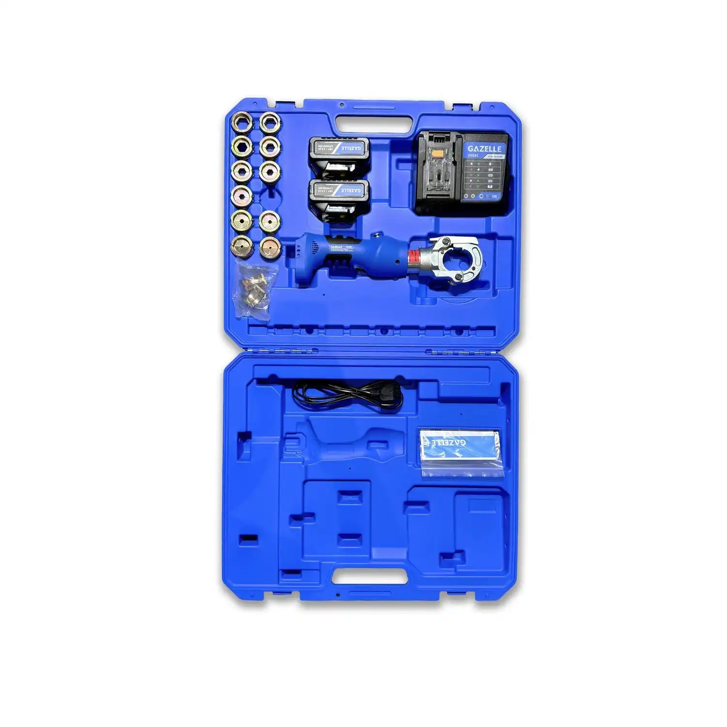 G9632 18V Cordless Mini Crimping Tool, 6-300mm² with Dies - Image 2