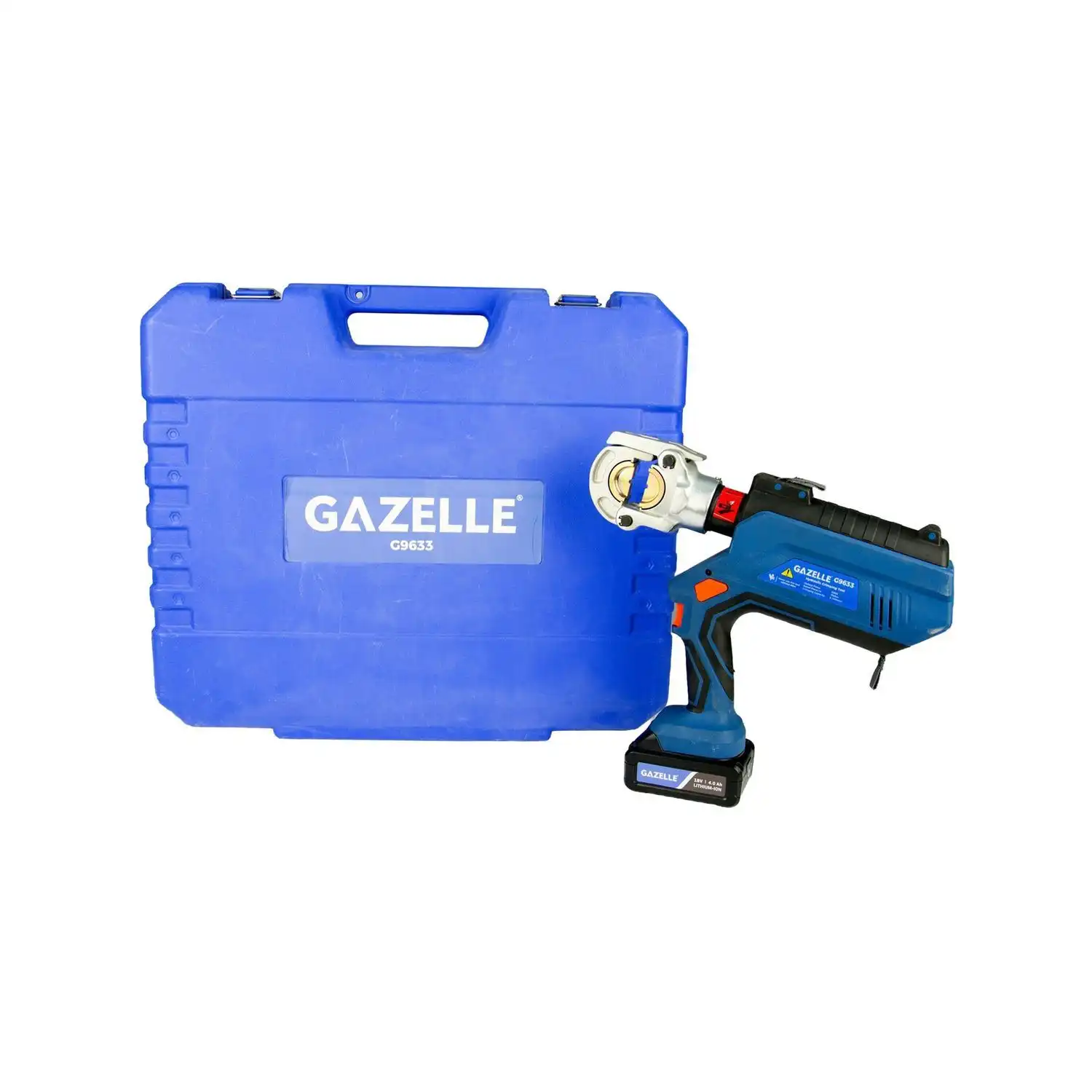 G9633 18V Cordless Crimping Tool, 6-300mm² with Dies - Image 4