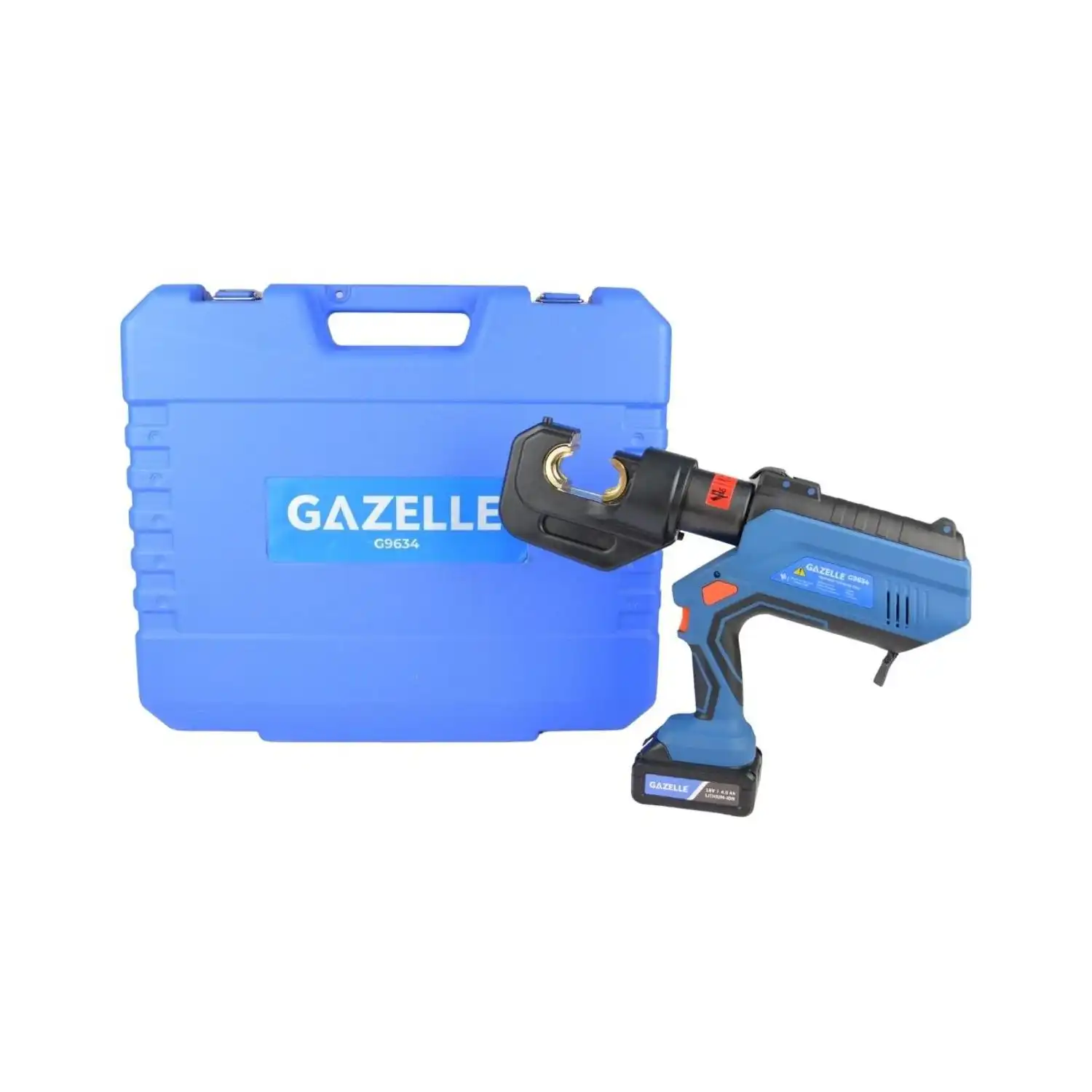 G9634-N 18V Cordless Hydraulic Crimping Tool, 6-400mm² with Dies - Image 4