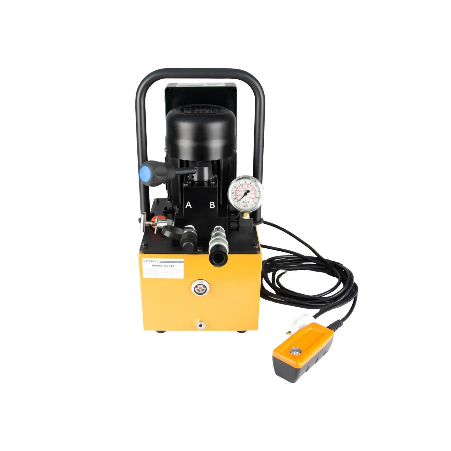 G9637 200 Ton Double Action Hydraulic Pump, Electric Powered 800mm² to 2500mm², 700Bar - Image 4