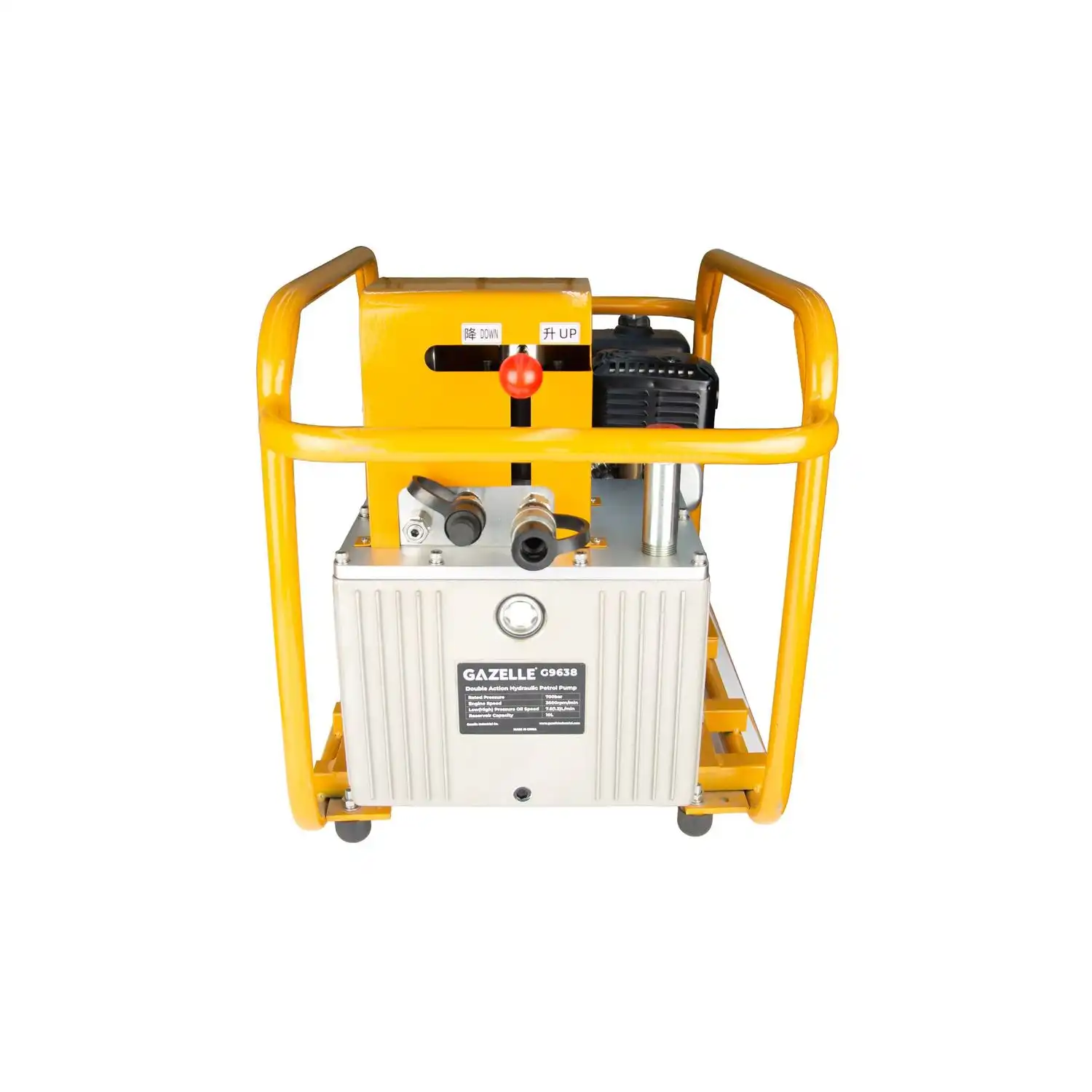G9638 200 Ton Double Action Hydraulic Pump, Petrol Powered 800mm² to 2500mm², 700Bar - Image 2