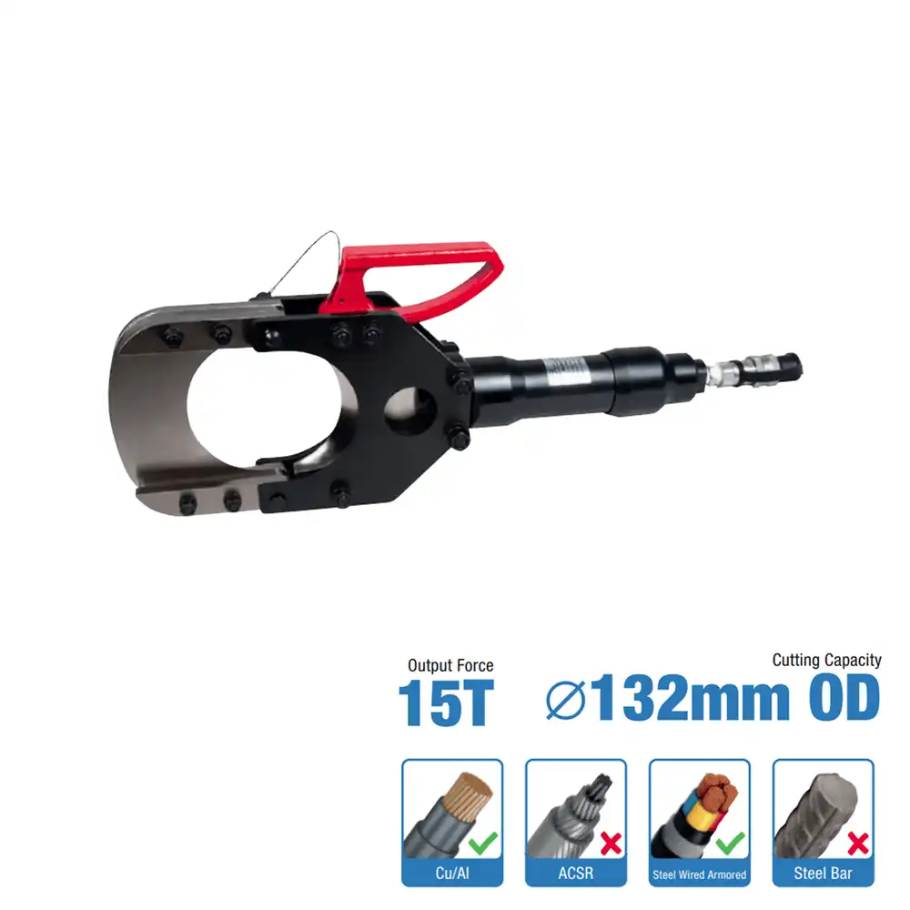 G9648 Hydraulic Cable Cutting Head, 15T 132mm Cutting Capacity - Image 2