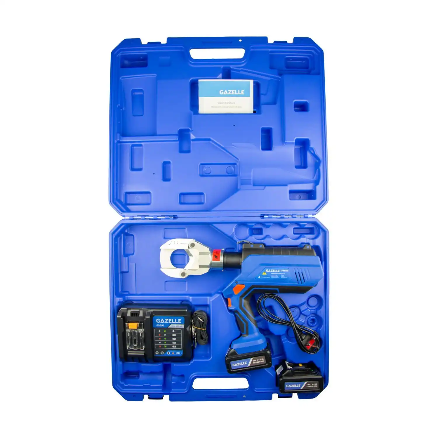 G9656 18V Cordless Hydraulic Cutting Tool, Cu/Al 50mm, Single Core Cable 400mm² - Image 4