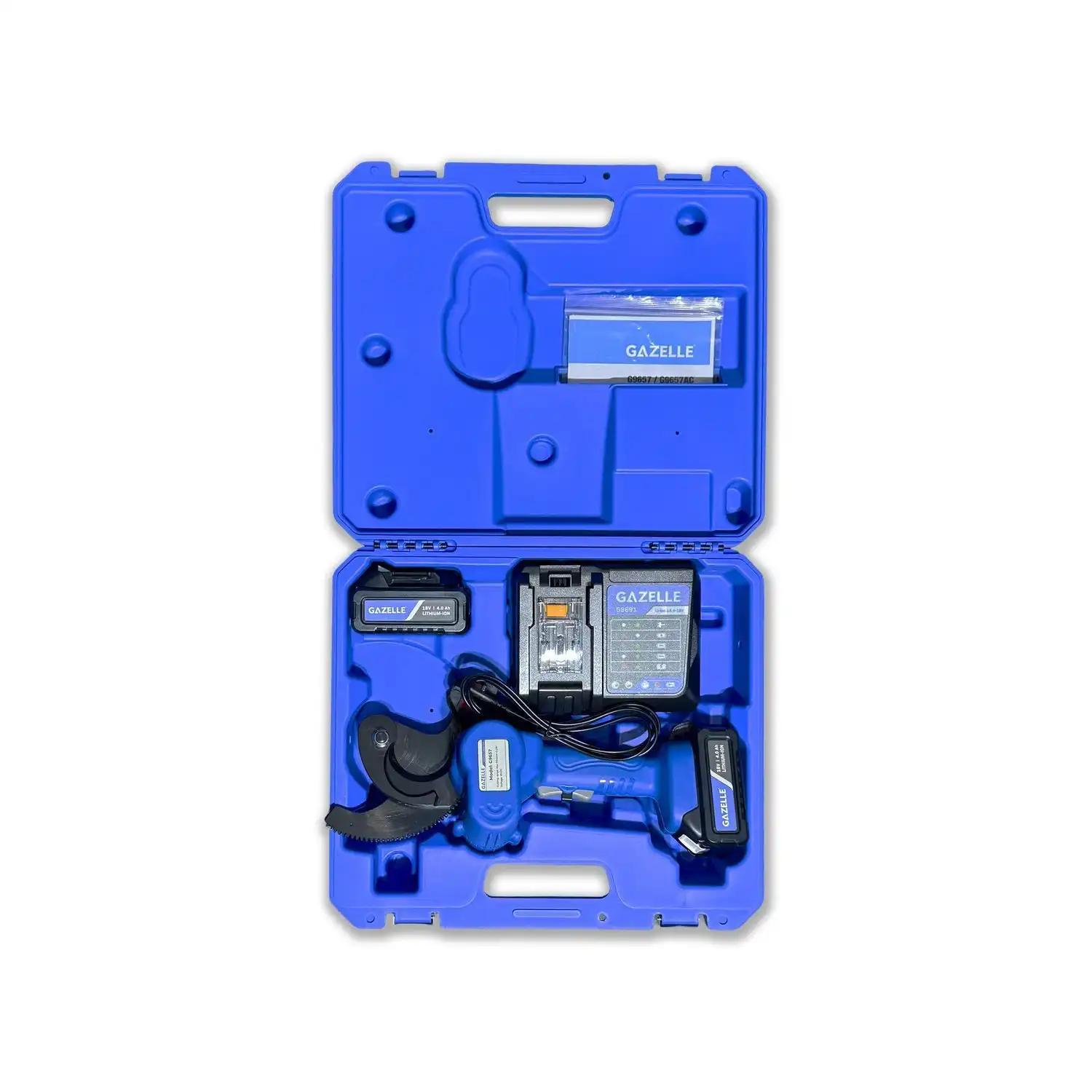 G9657 18V Ratcheting Cable Cutter, 54mm Cu/Al Cable - Image 3