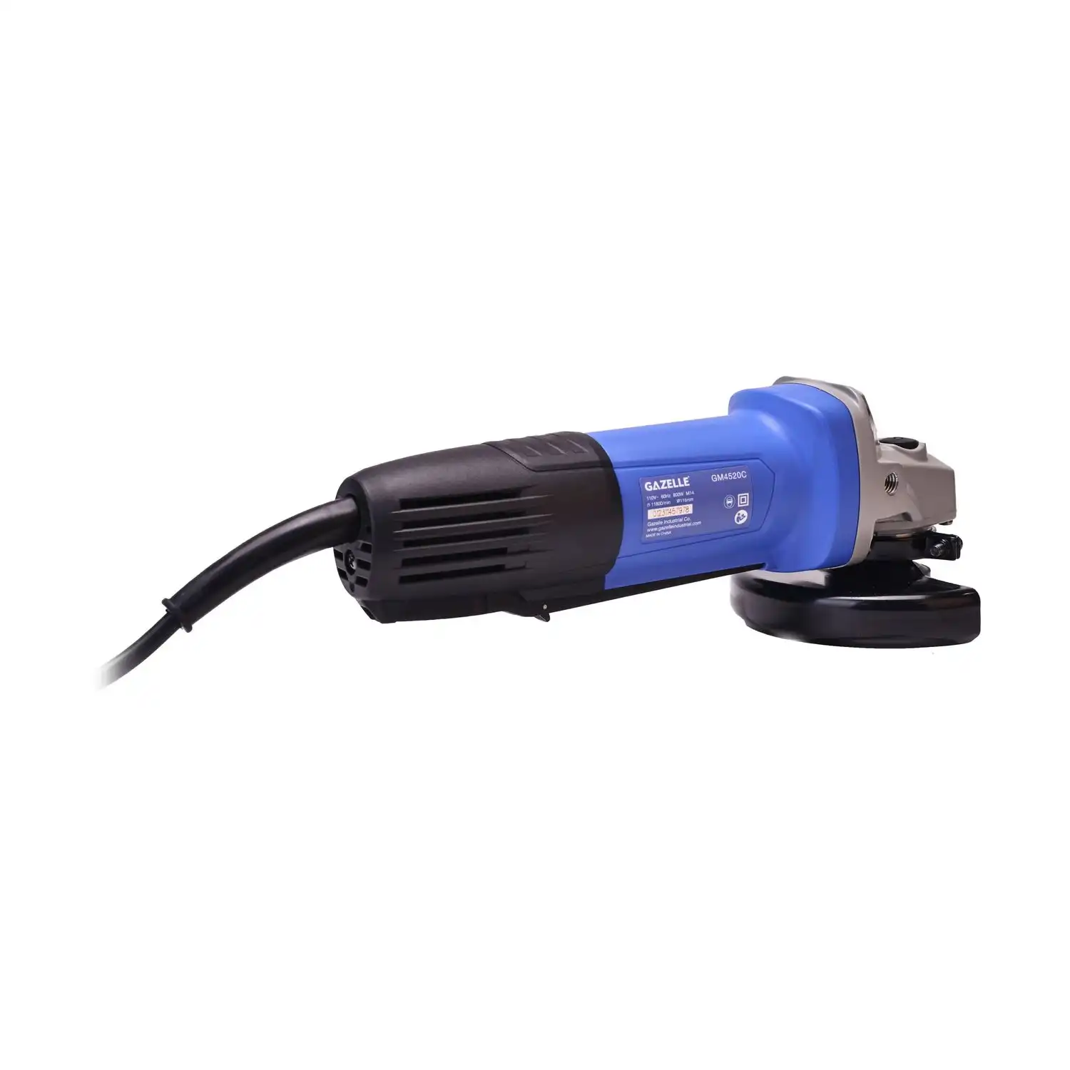GM4520C 110V 4.5" Angle Grinder with Paddle Switch, 800W - Image 2