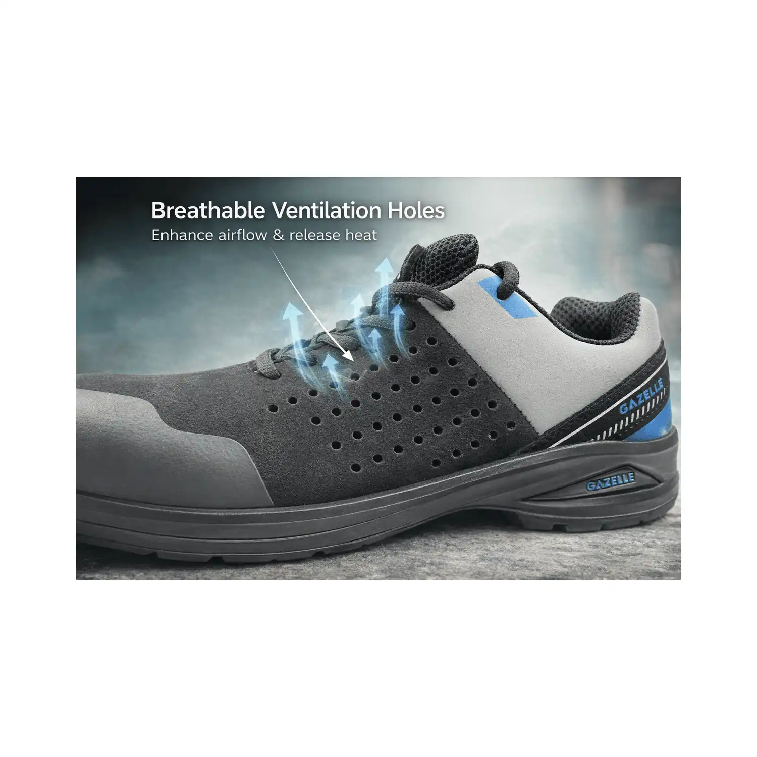 GS9940 FORGE Composite Low Cut Safety Shoes ESD - Image 2