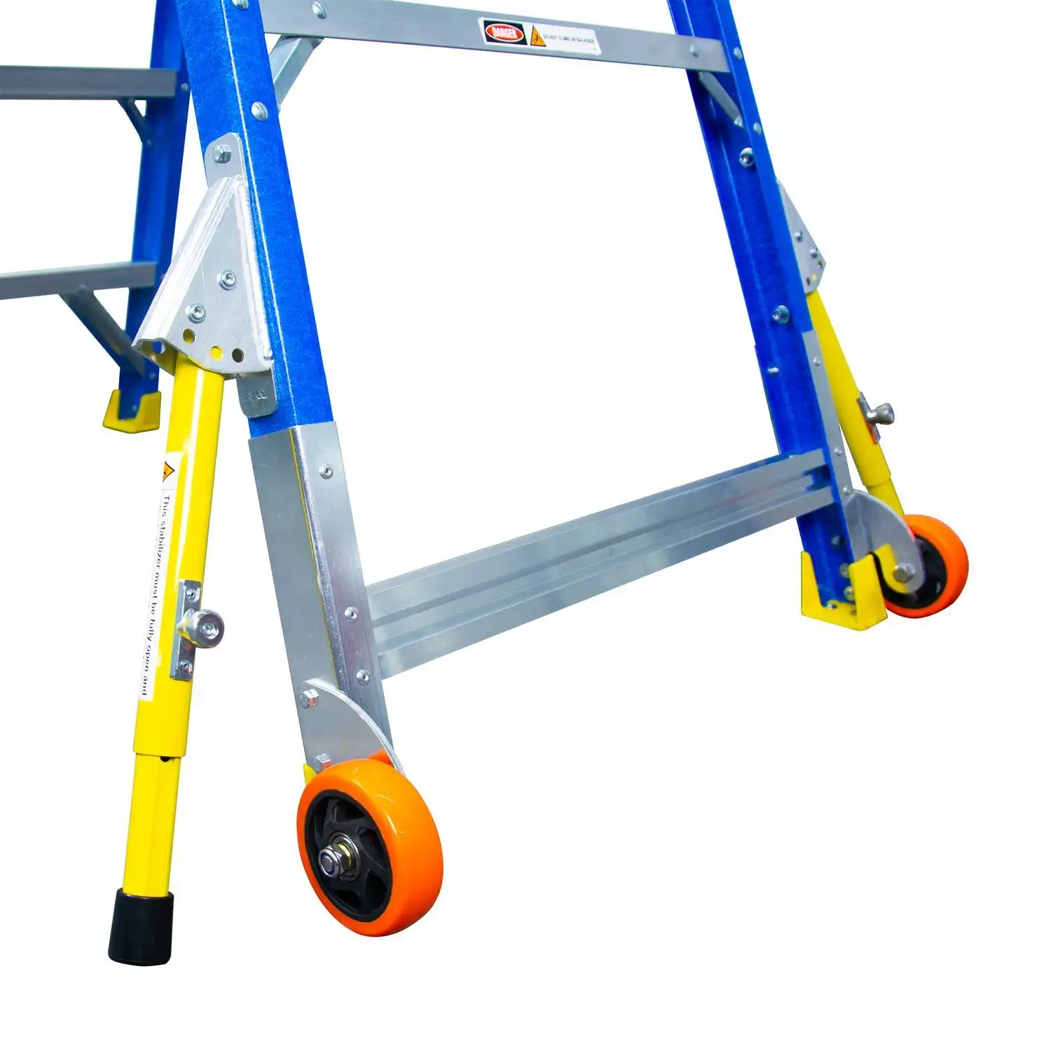 G3806 6ft Fiberglass Platform Ladder (1.7m) - Image 3