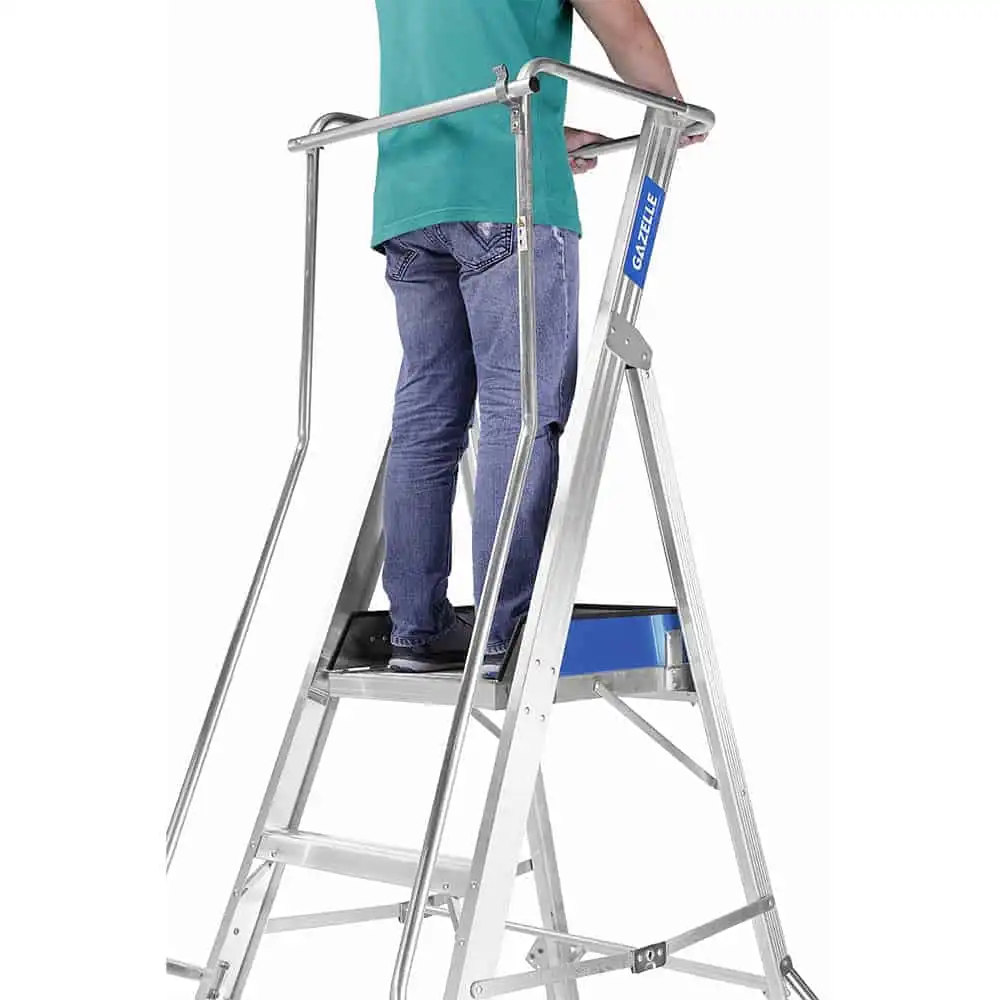 G5805 5ft Aluminium Platform Ladder (1.4m) - Image 2