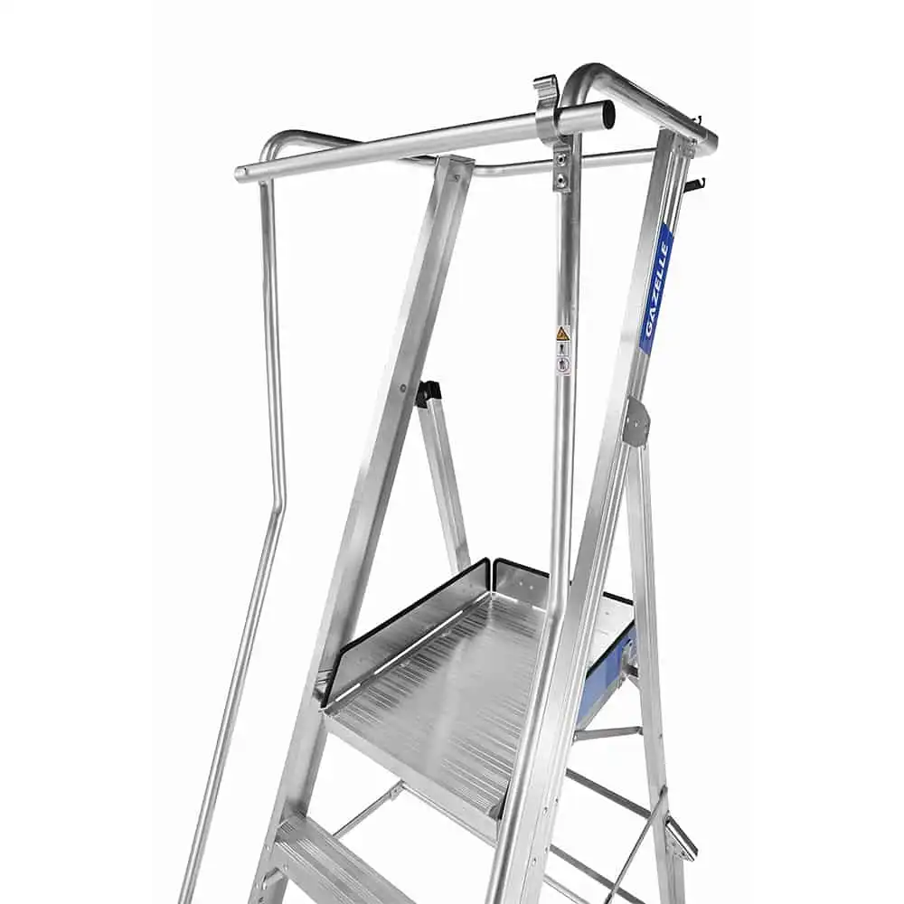 G5806 6ft Aluminium Platform Ladder (1.7m) - Image 3