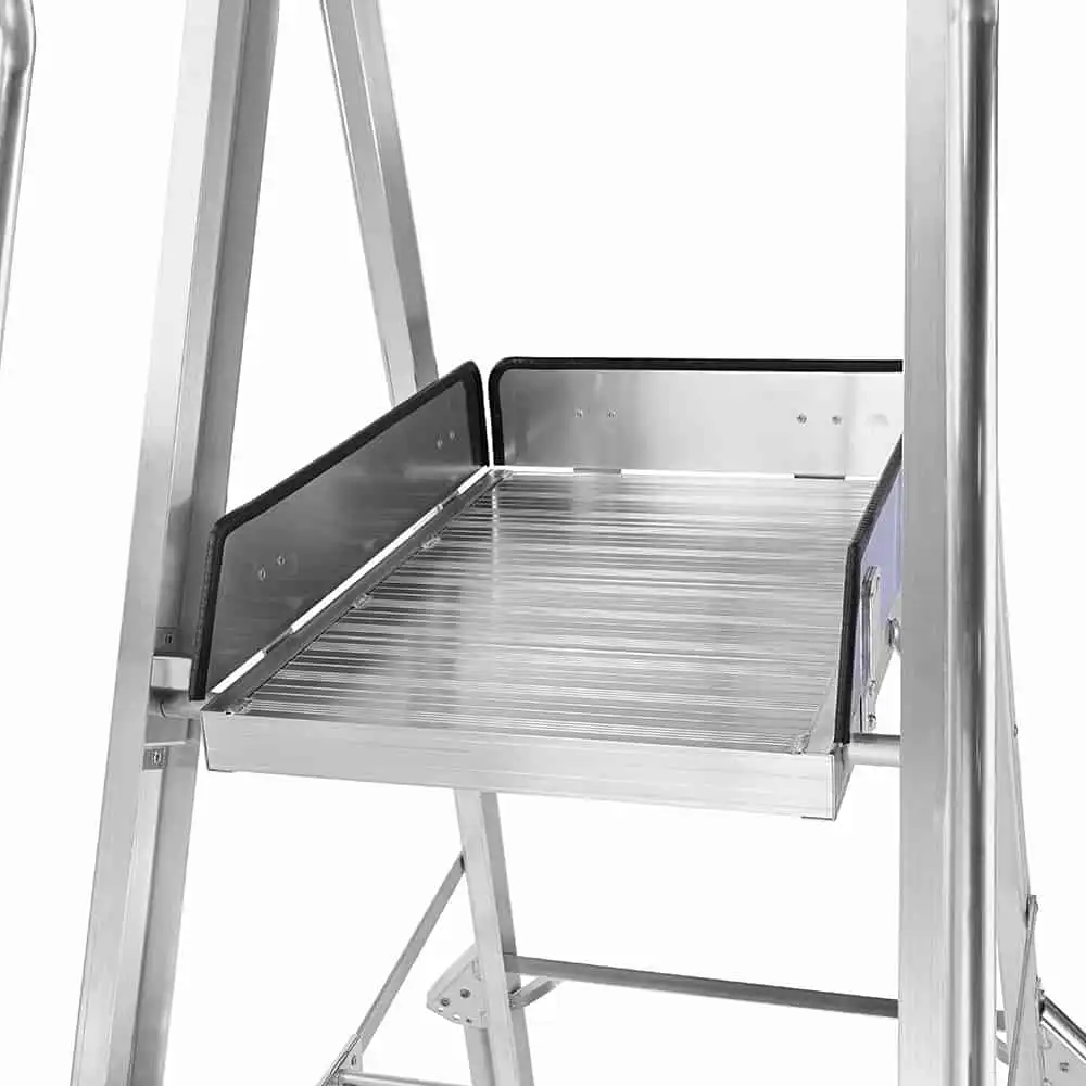 G5808 8ft Aluminium Platform Ladder (2.3m) - Image 2