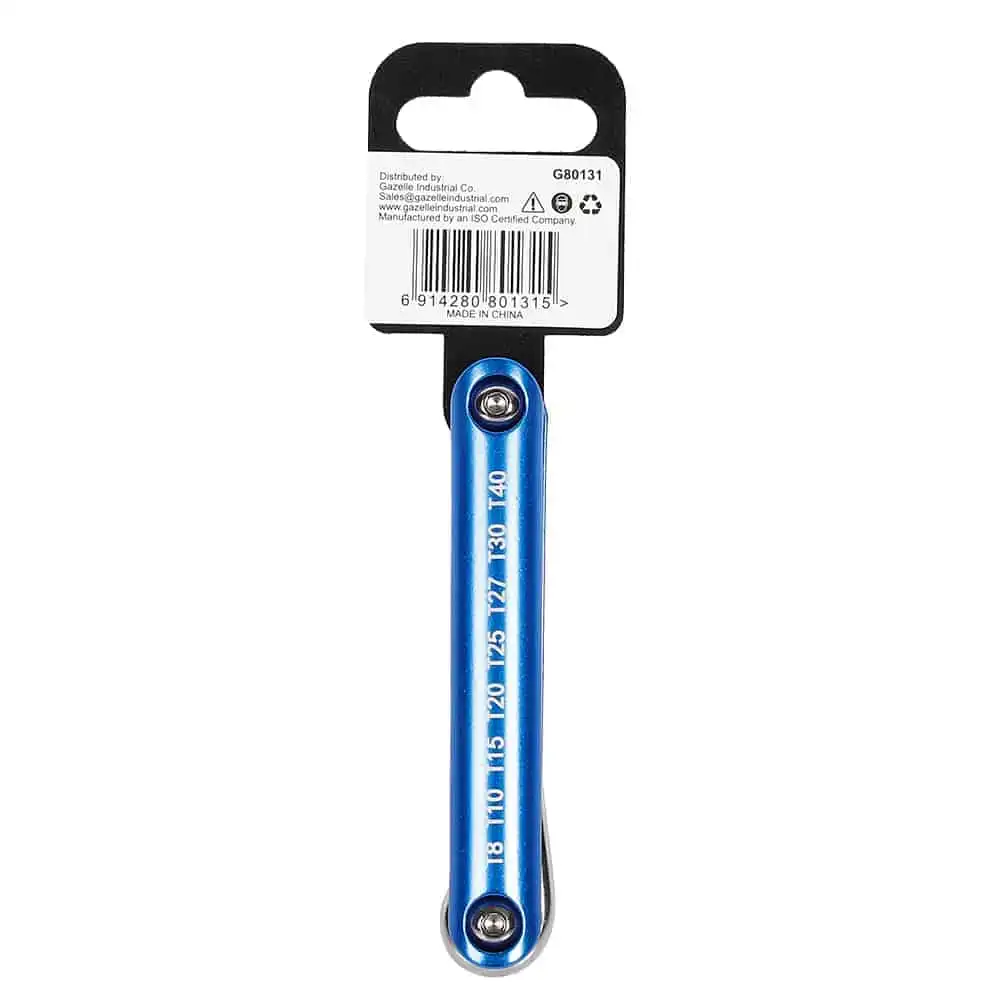 G80131 Folding Torx Key Set, 8-Pieces - Image 2