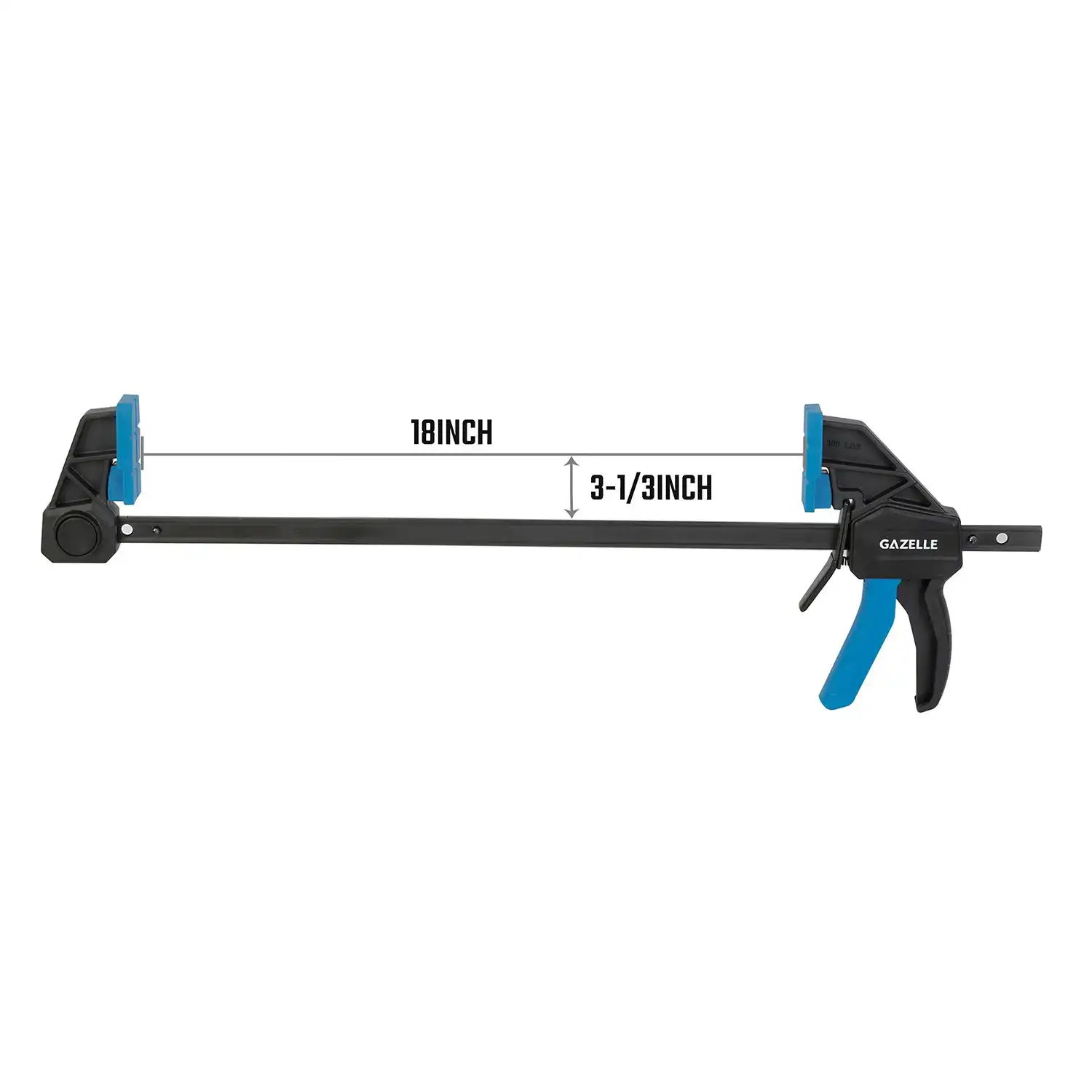 G80212N 18 In. Heavy Duty Ratcheting Bar Clamp (450mm) - Image 2