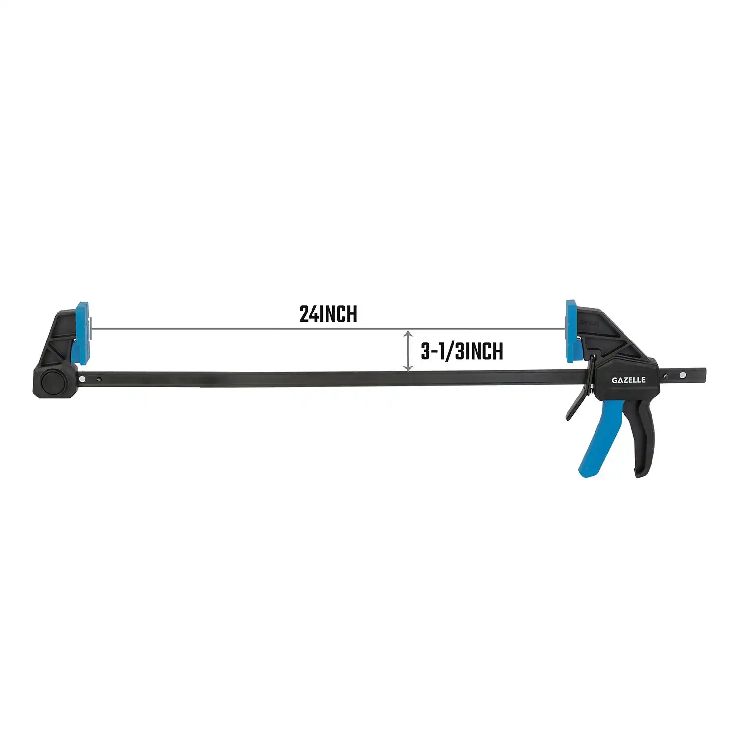 G80213N 24 In. Heavy Duty Ratcheting Bar Clamp (600mm) - Image 2