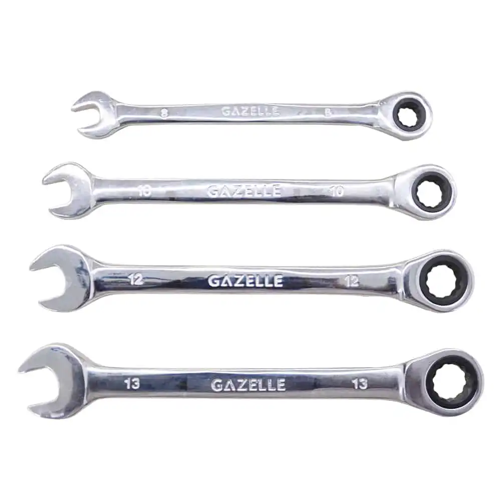 G80335 7-Piece Ratchet Spanner Set, 8-19mm - Image 2