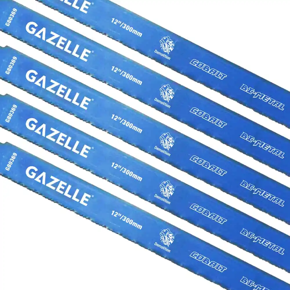 G80369 14T x 12 In. Bimetal Cobalt Blade for Reciprocating Saw - Image 3