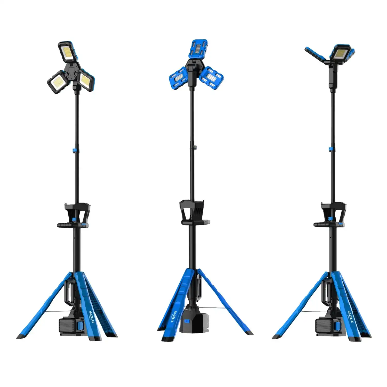 G80395i 2.3m Cordless Tower Work Light (10000 Lumens) with Power Pack Adaptor (18V-21V) - Image 3