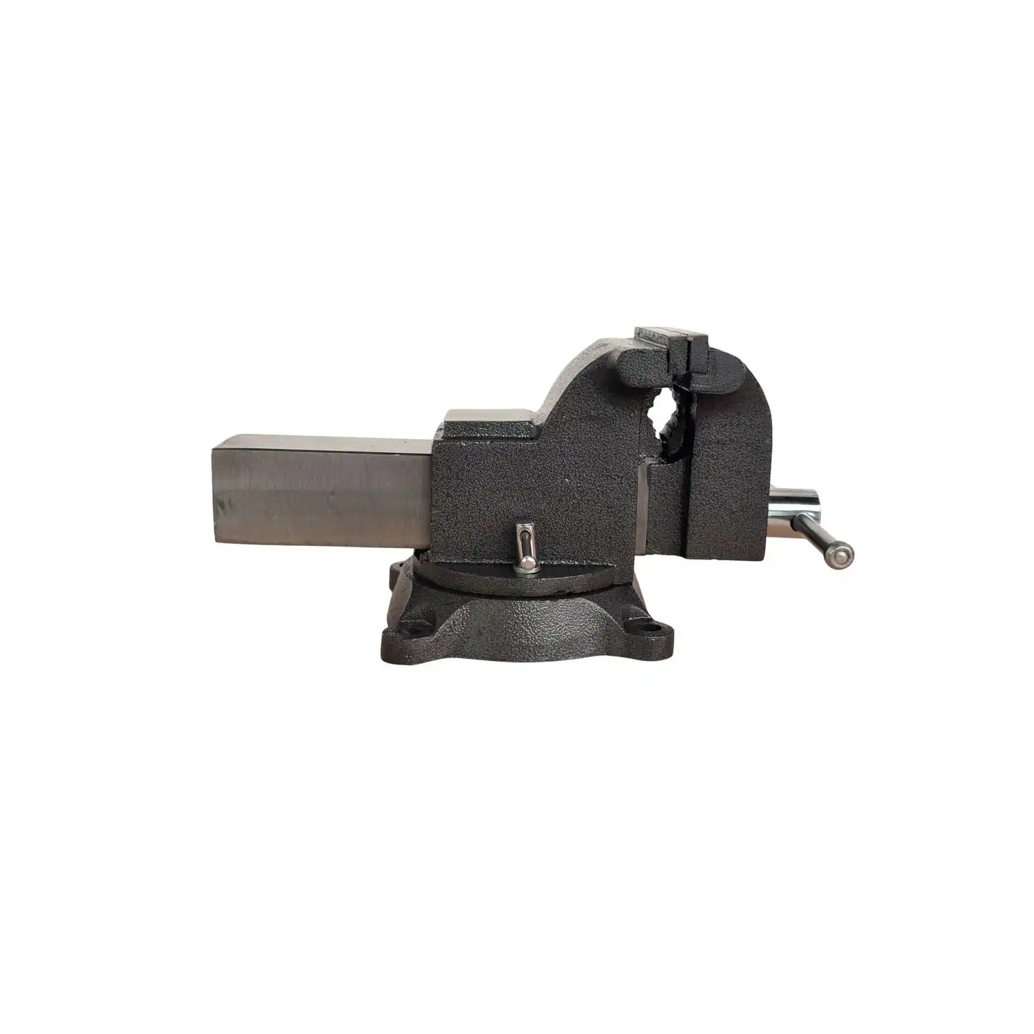 G80436 6 In. 5G Iron Unbreakable Vice Swivel Base 150mm - Image 2