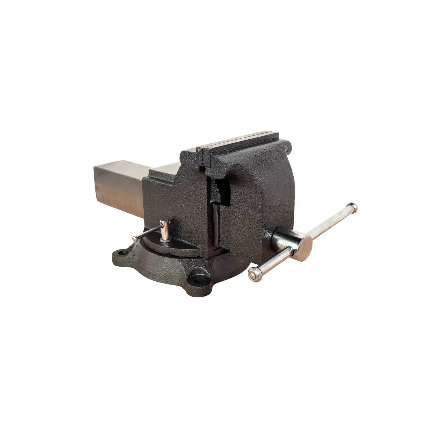 G80436 6 In. 5G Iron Unbreakable Vice Swivel Base 150mm - Image 3