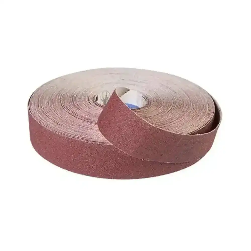 GSCR1/60 25mmx50m Abrasive Cloth Roll, 60 Grit - Image 2