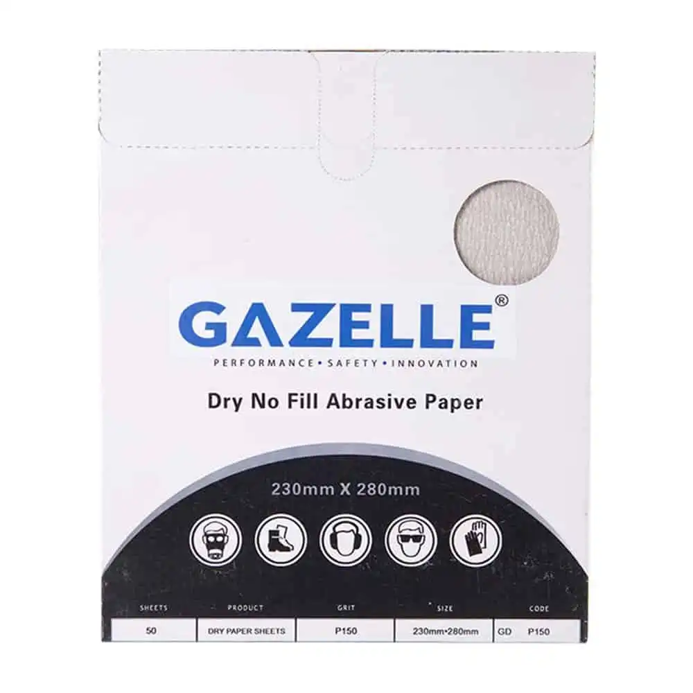 GDP80 8x11 In. Dry Sandpaper Sheets, 80 Grit (Pack Of 50) - Image 2