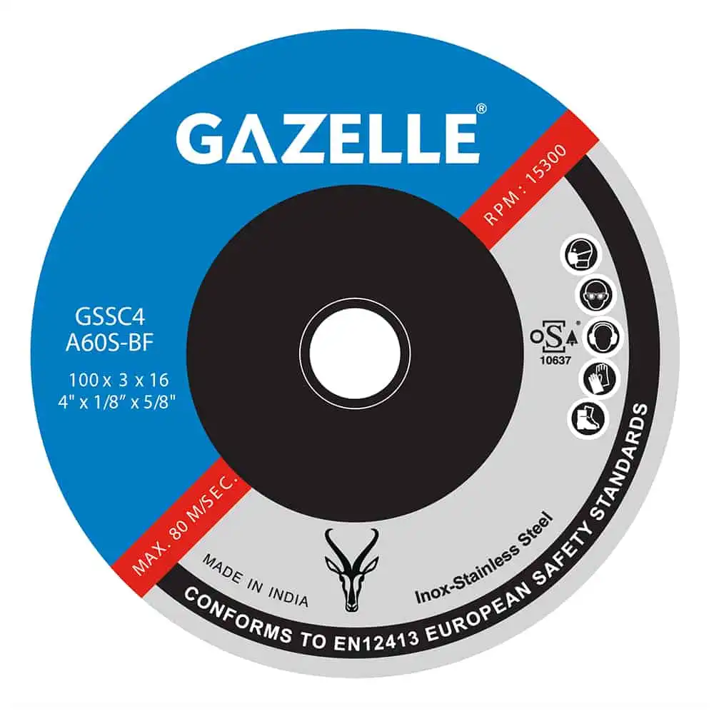GDP7 Duplex Steel Grinding Disc 180 x 6 x 22mm - Image 2