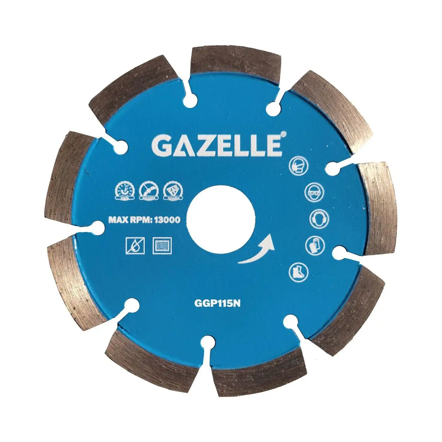 GGP115N Diamond Wheel Concrete - 115 x 22.23mm - Image 2