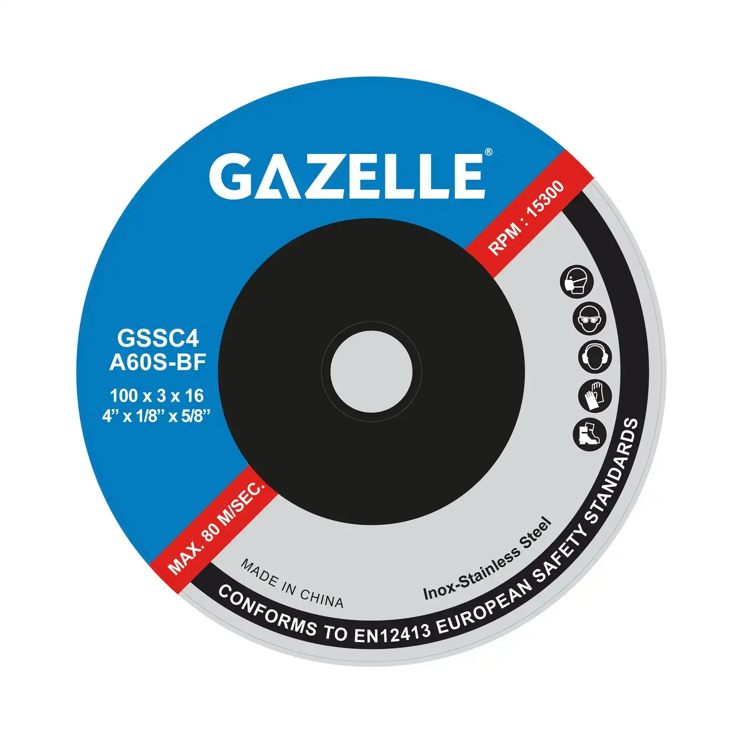 GTD115T 4.5 In. Metal Cutting Disc (115mm), Ultra Thin - Image 2
