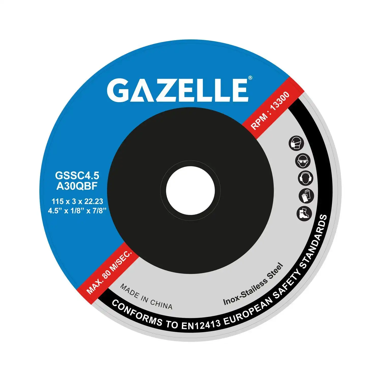 GMC 4.5 4.5In. Metal Cutting Disc (115mm) - Image 2